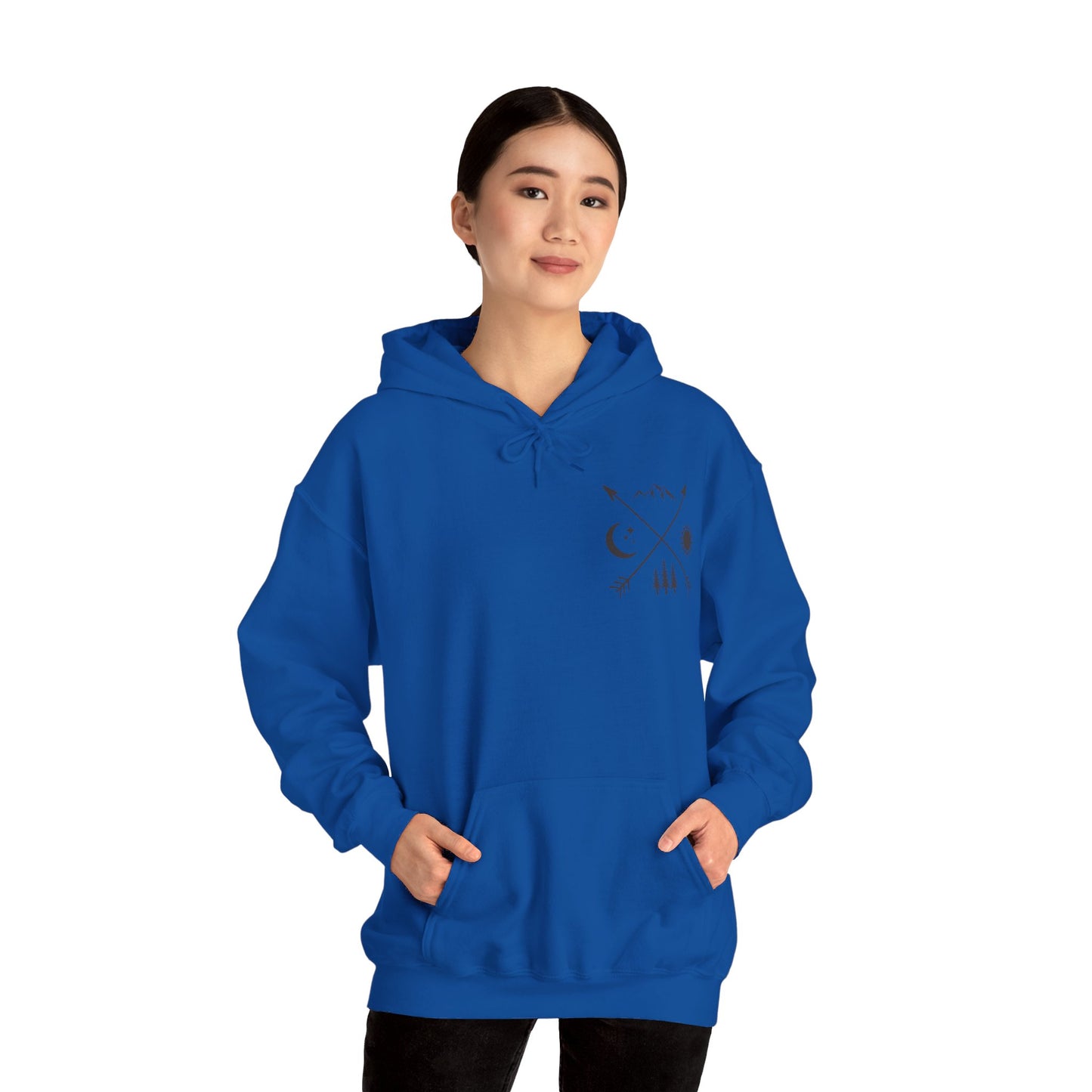 Back That Thing Up Camper - Unisex Heavy Blend™ Hooded Sweatshirt