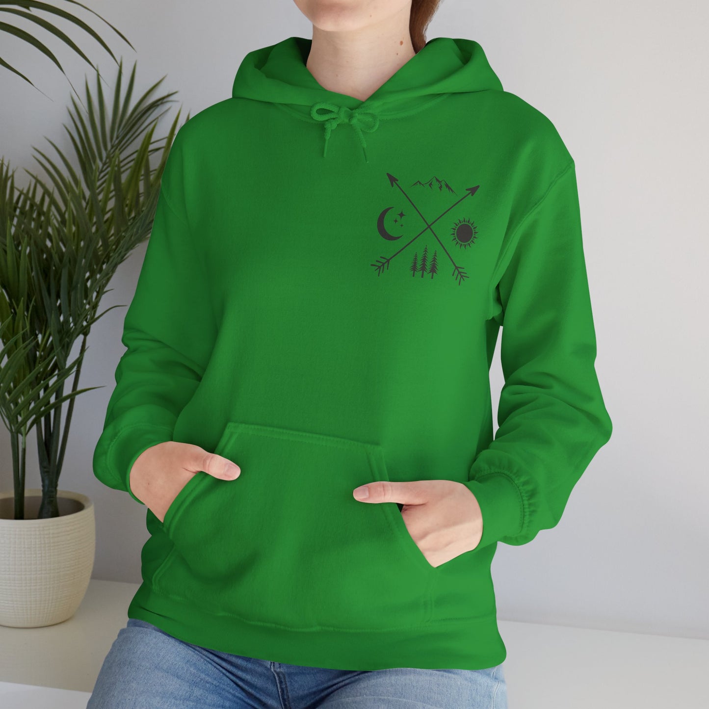 Back That Thing Up Camper - Unisex Heavy Blend™ Hooded Sweatshirt
