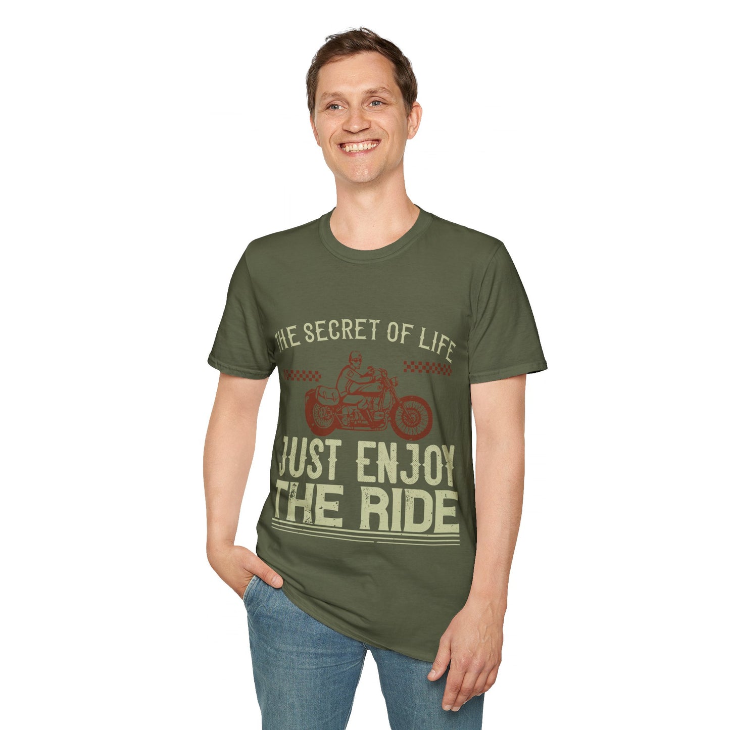 Just Enjoy the Ride - Men's Softstyle T-Shirt