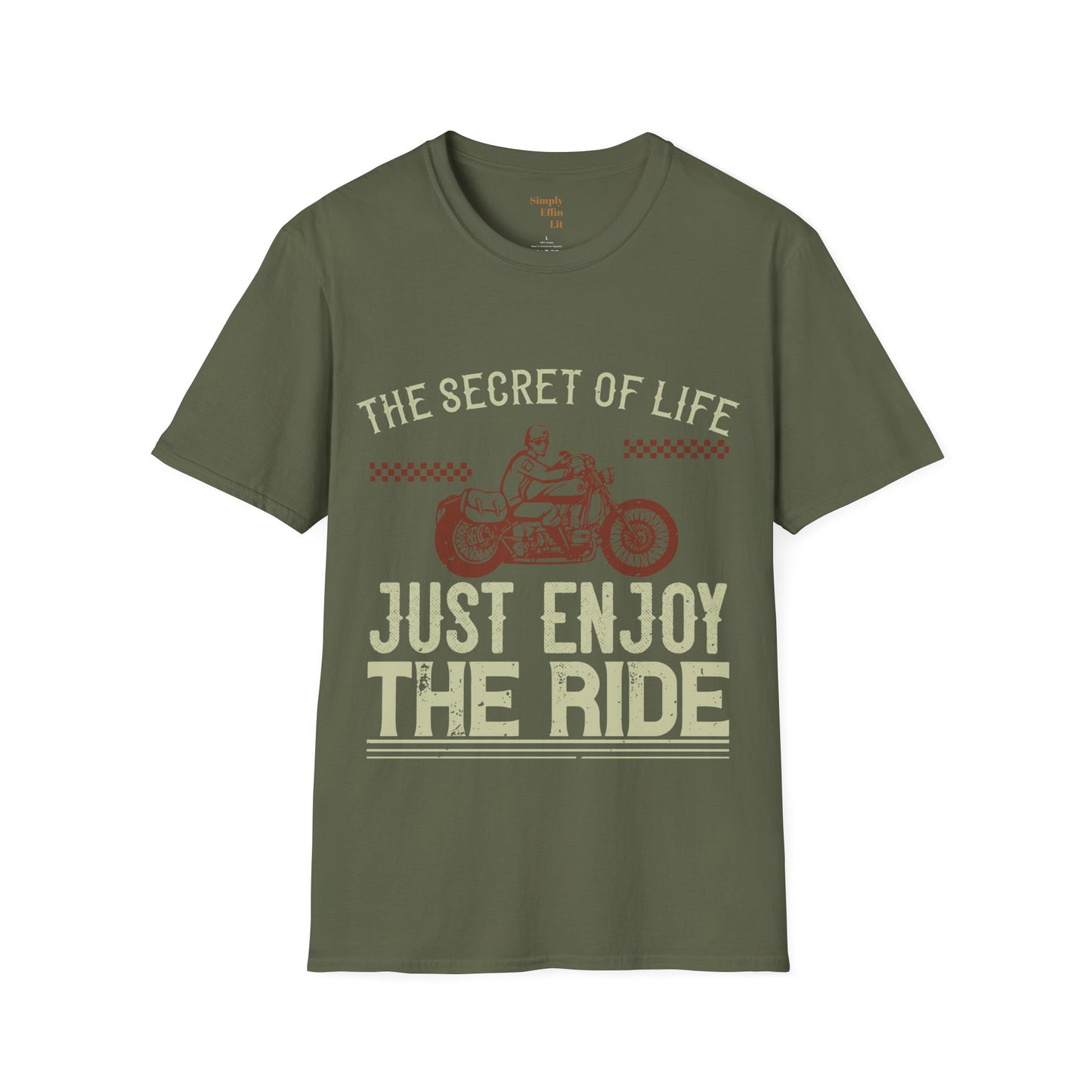 Just Enjoy the Ride - Men's Softstyle T-Shirt