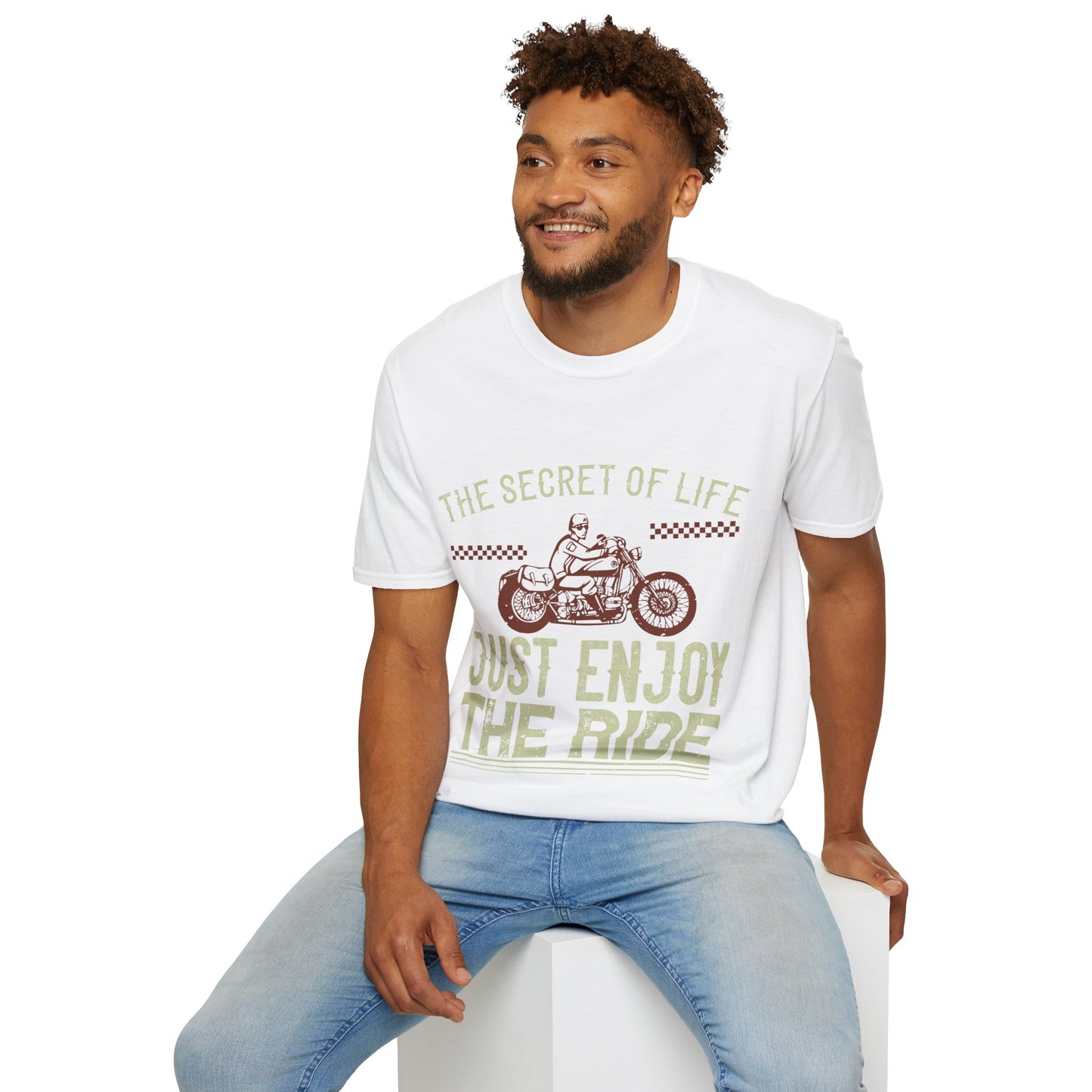 Just Enjoy the Ride - Men's Softstyle T-Shirt