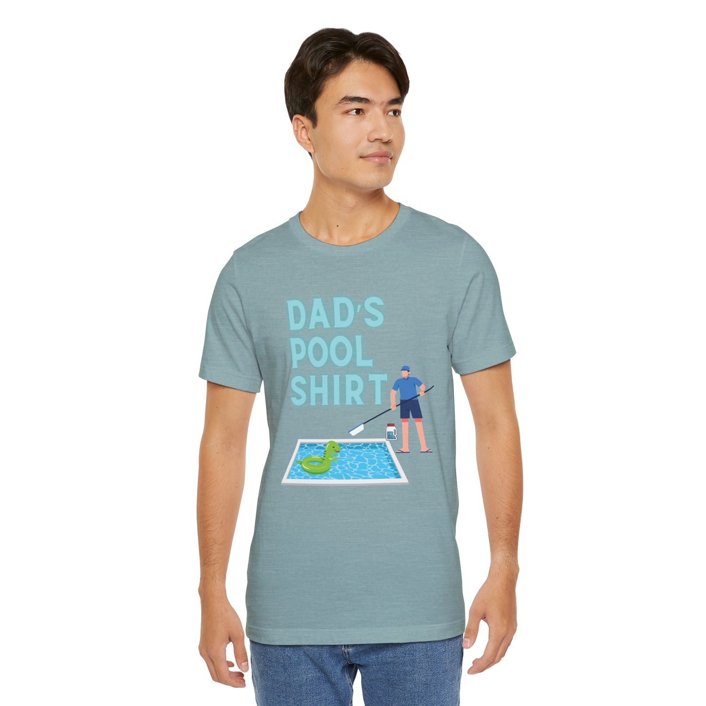 Dad's Pool Shirt - Jersey T-Shirt