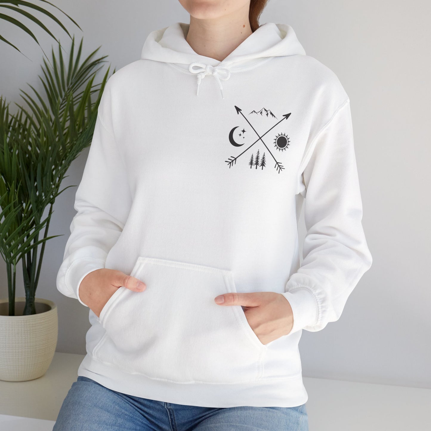 Back That Thing Up Camper - Unisex Heavy Blend™ Hooded Sweatshirt