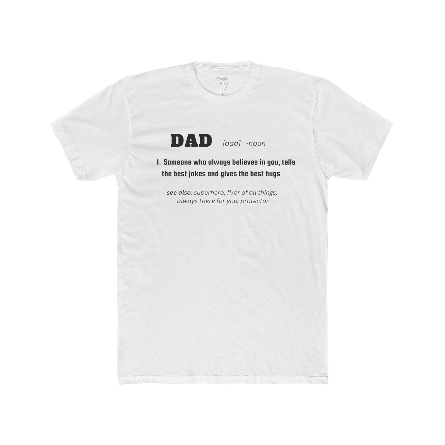 DAD Definition - Men's Cotton Crew Tee