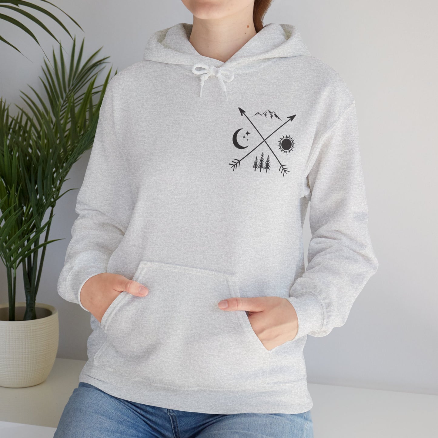 Back That Thing Up Camper - Unisex Heavy Blend™ Hooded Sweatshirt