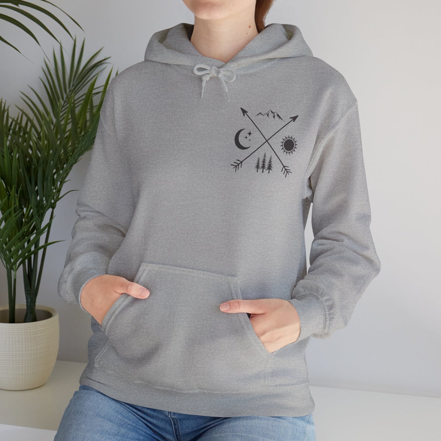 Back That Thing Up Camper - Unisex Heavy Blend™ Hooded Sweatshirt