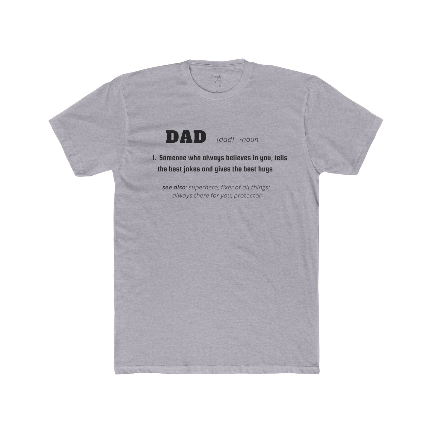 DAD Definition - Men's Cotton Crew Tee