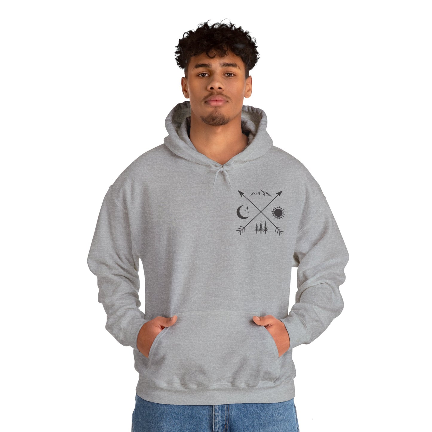 Back That Thing Up Camper - Unisex Heavy Blend™ Hooded Sweatshirt