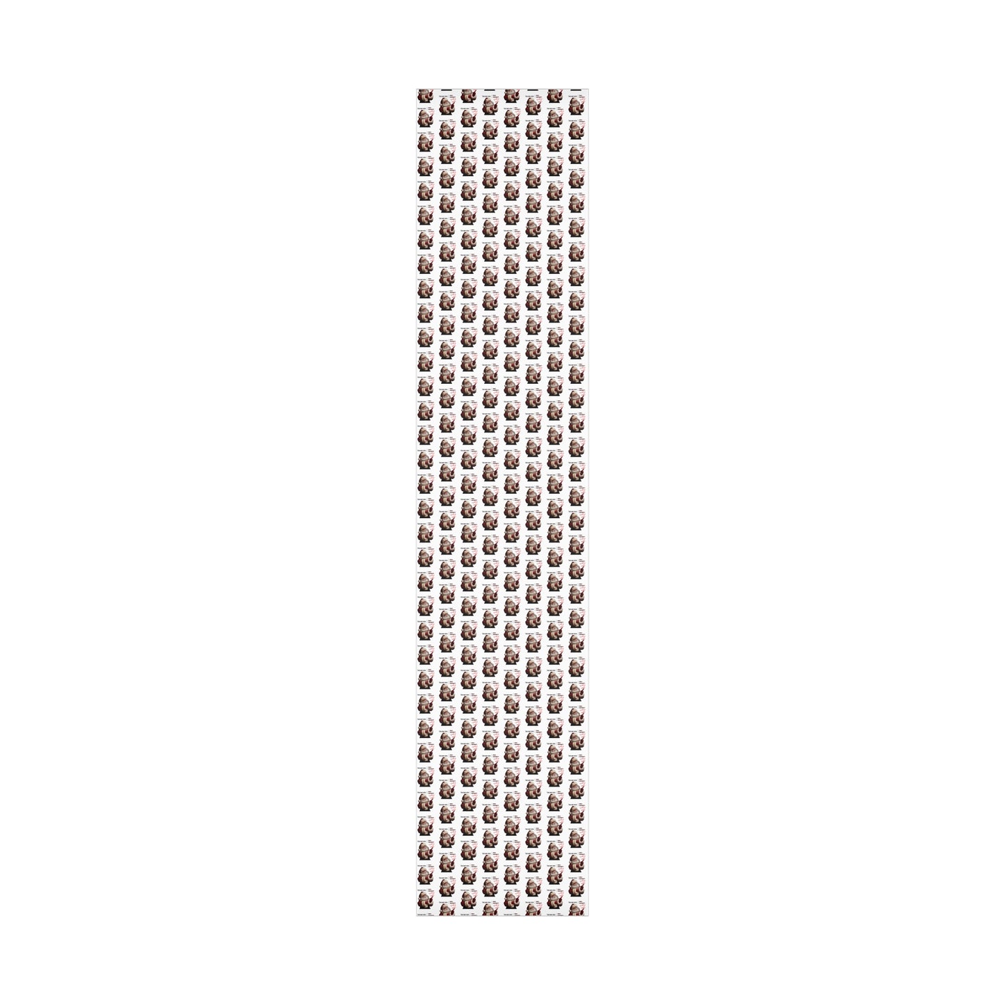 Festive Santa Wrapping Paper for Holidays - 'You've Been An Asshole' Design