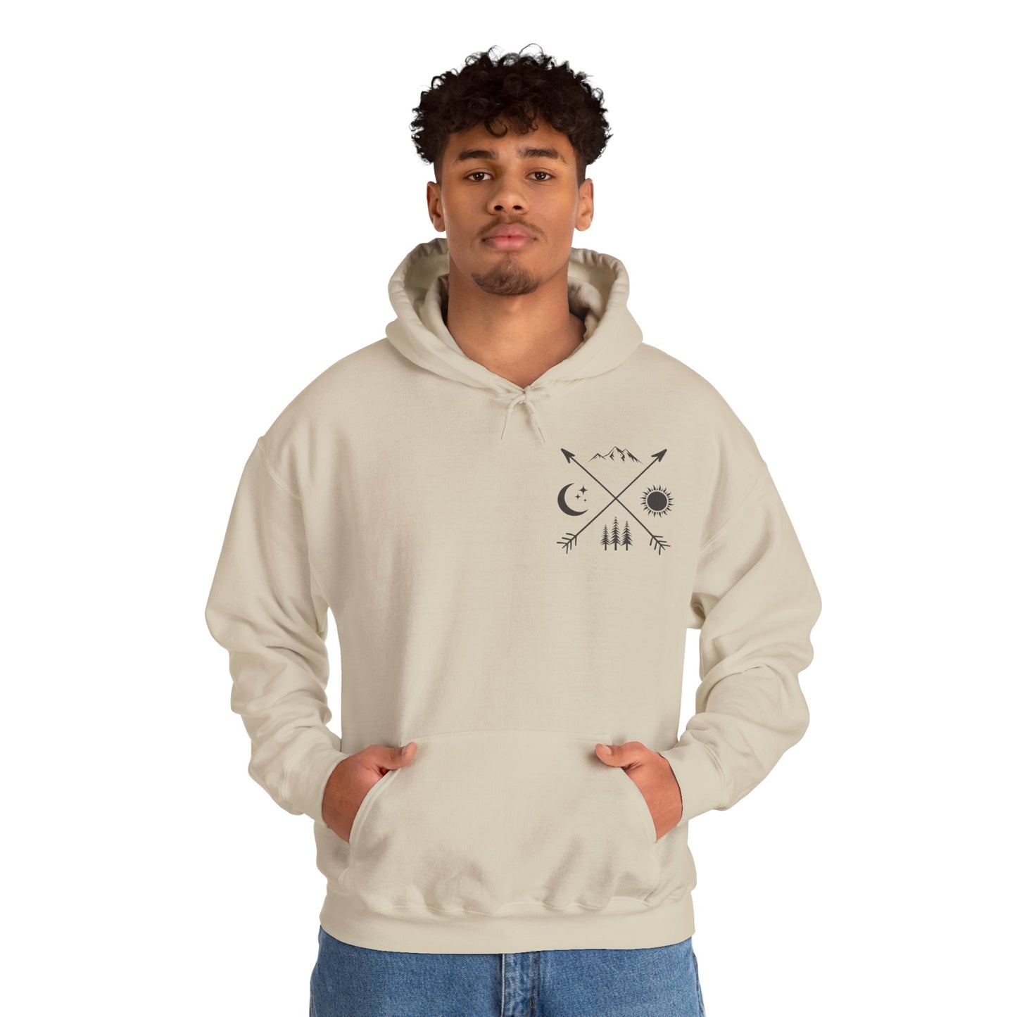 Back That Thing Up Camper - Unisex Heavy Blend™ Hooded Sweatshirt