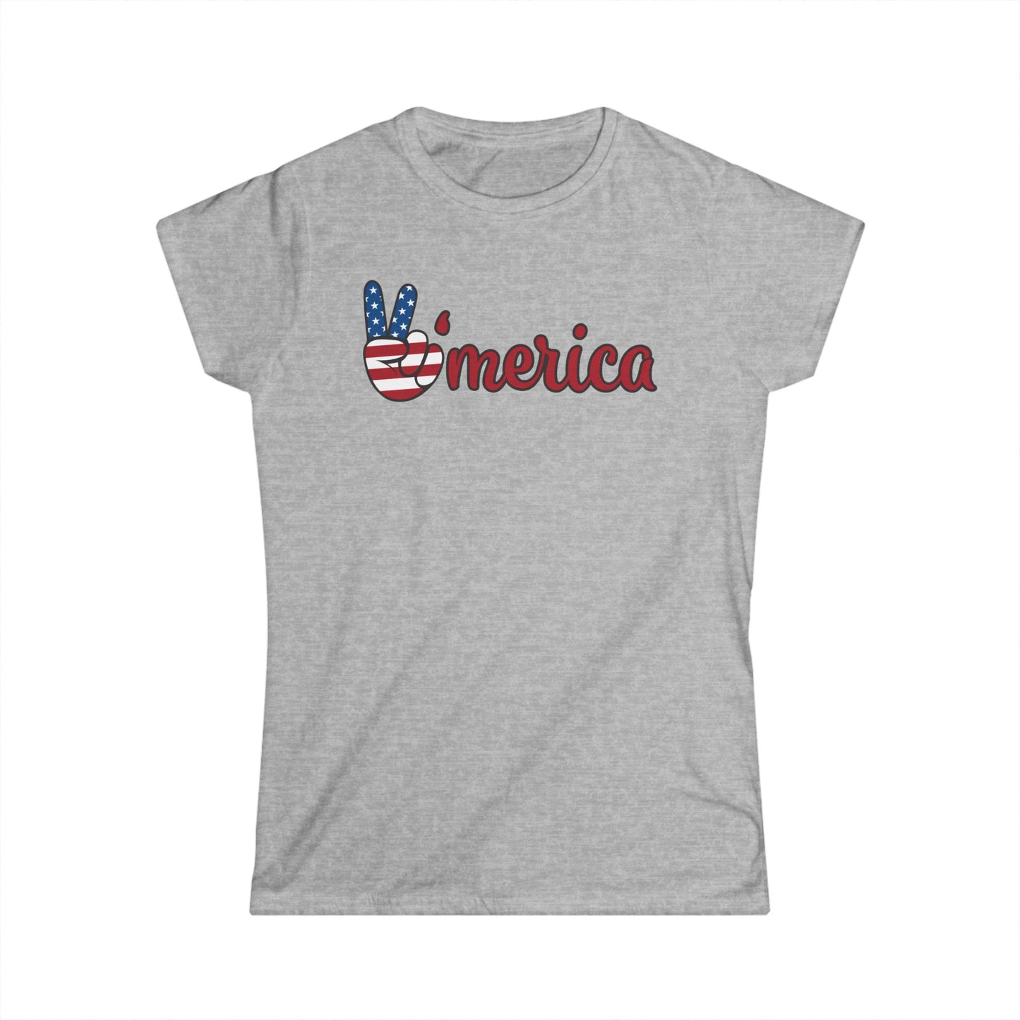 'merica - Women's Softstyle Tee