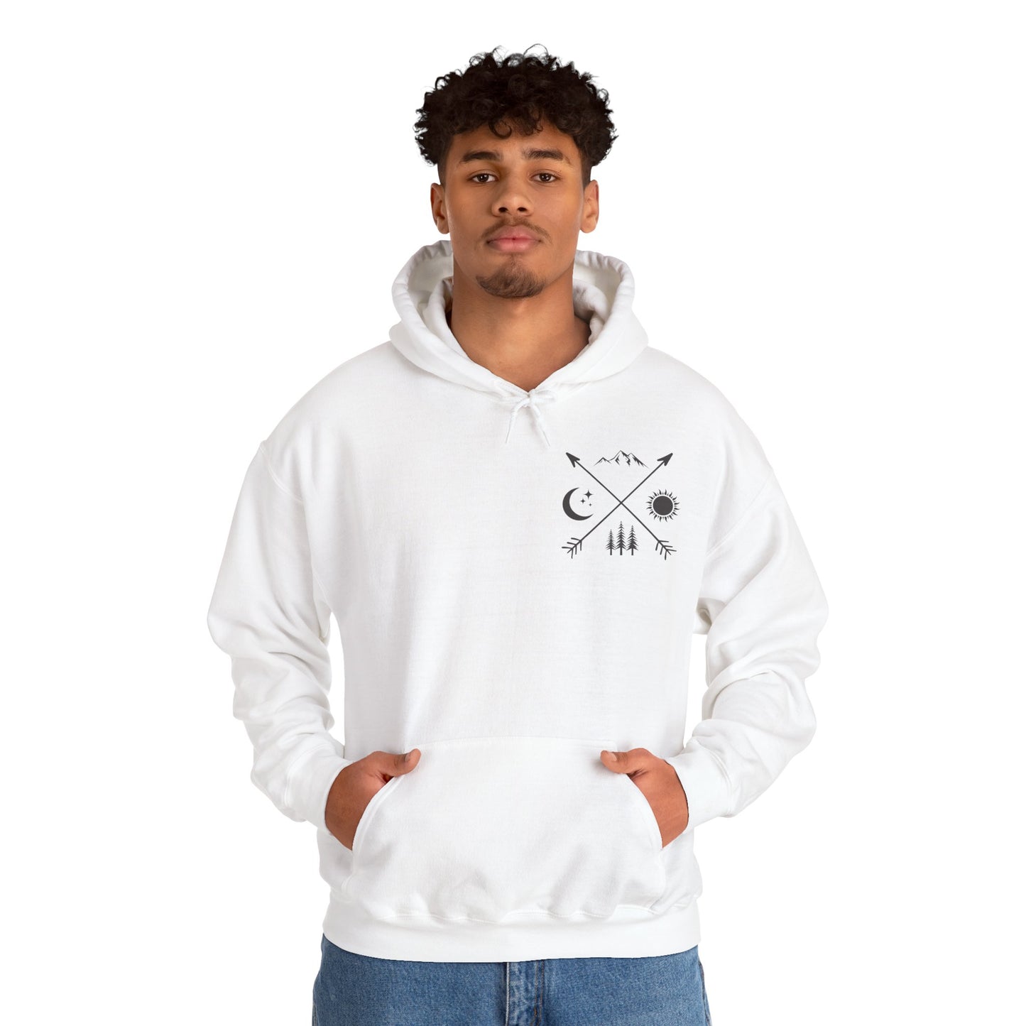 Back That Thing Up Camper - Unisex Heavy Blend™ Hooded Sweatshirt