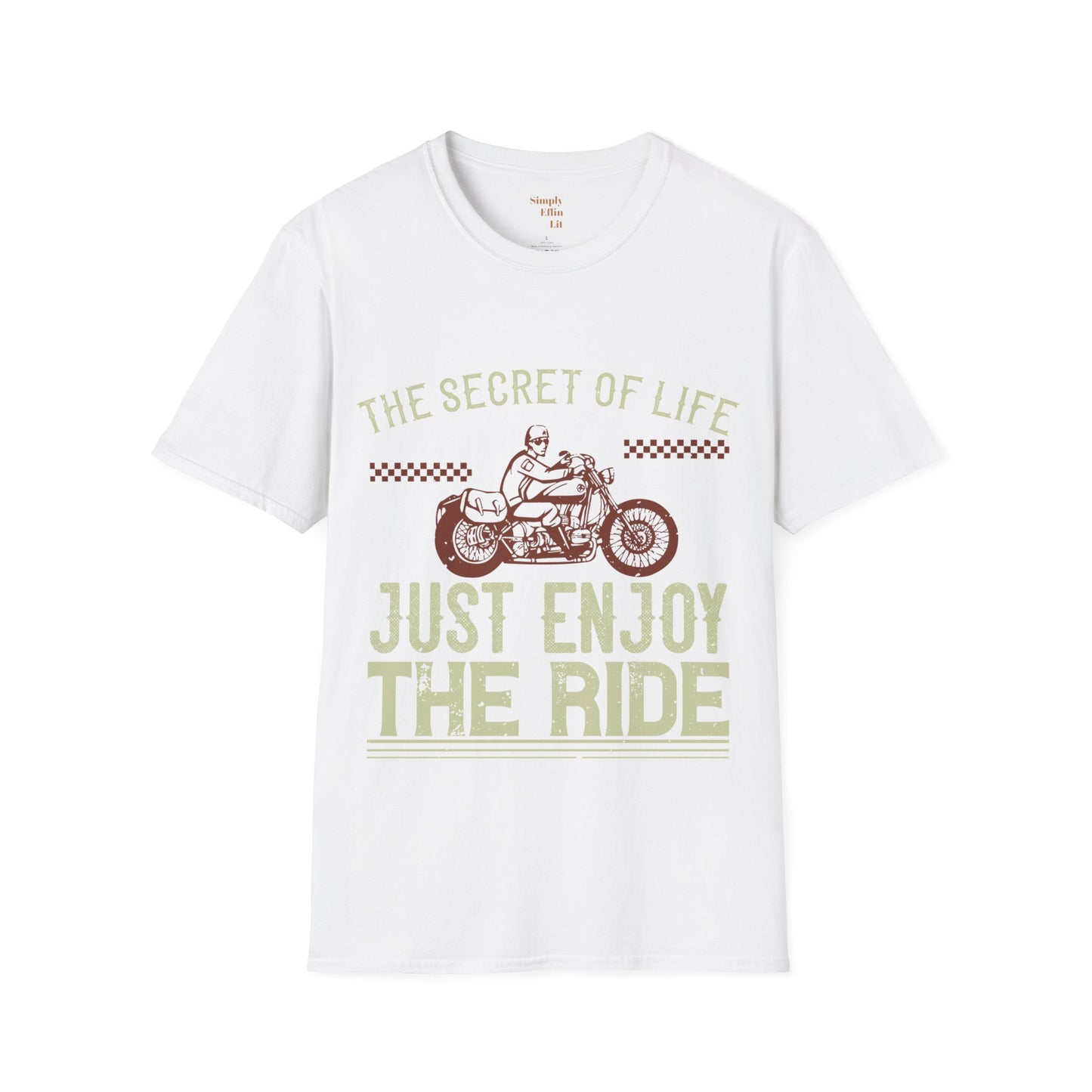 Just Enjoy the Ride - Men's Softstyle T-Shirt