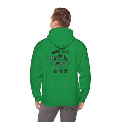 Back That Thing Up Camper - Unisex Heavy Blend™ Hooded Sweatshirt