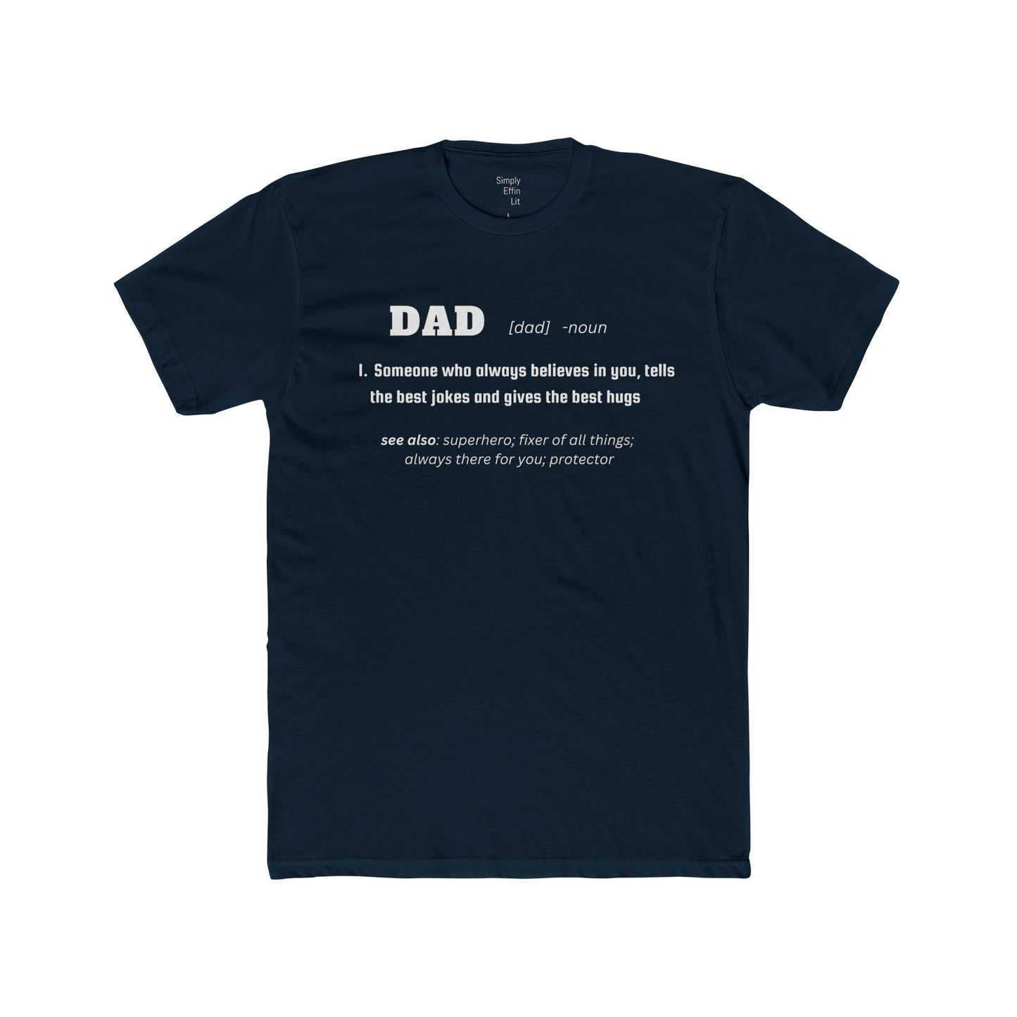 DAD Definition - Men's Cotton Crew Tee