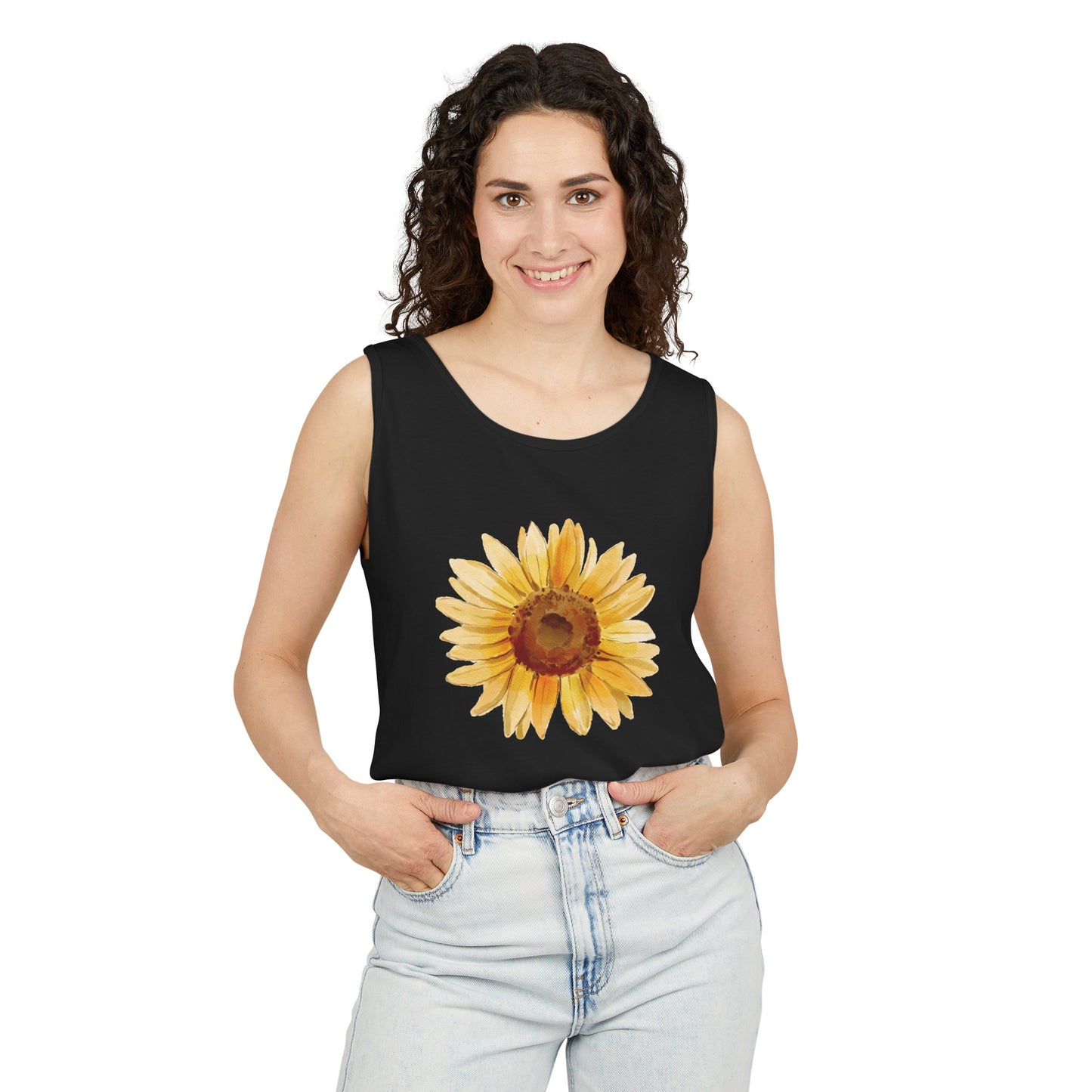 Sunflower Women's Garment-Dyed Tank Top