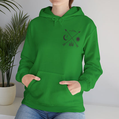 Back That Thing Up Camper - Unisex Heavy Blend™ Hooded Sweatshirt