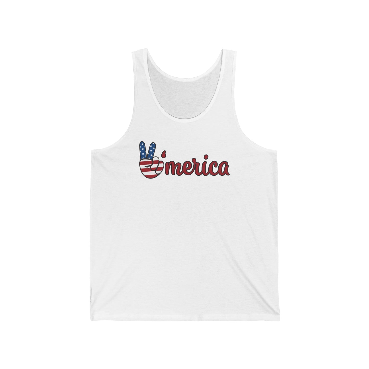 'merica - Unisex Jersey Tank