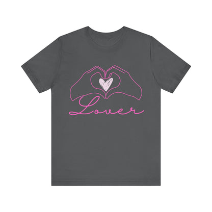 Heart Hands Lover - Unisex Jersey Short Sleeve Tee