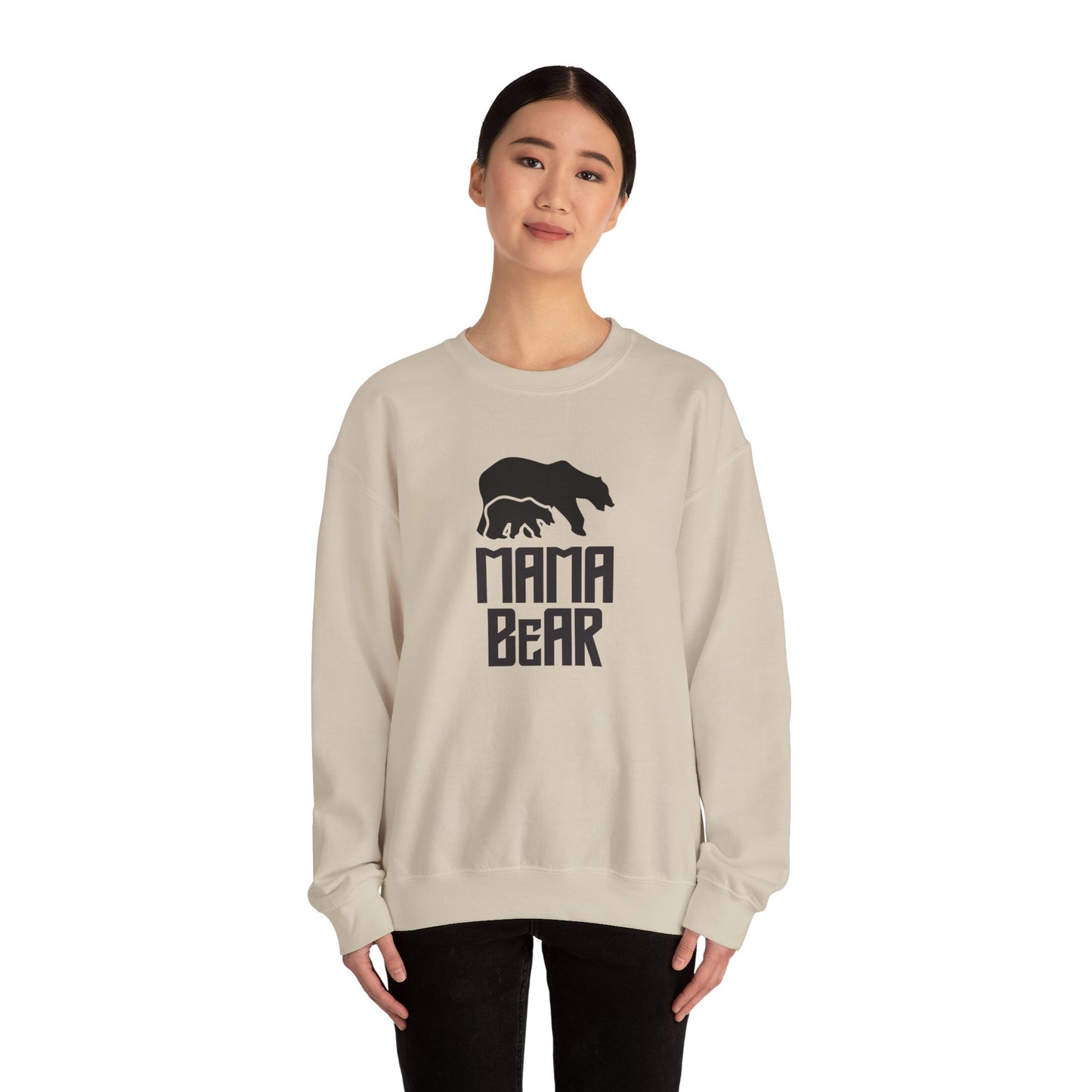 Mama Bear - Women's Heavy Blend™ Crewneck Sweatshirt