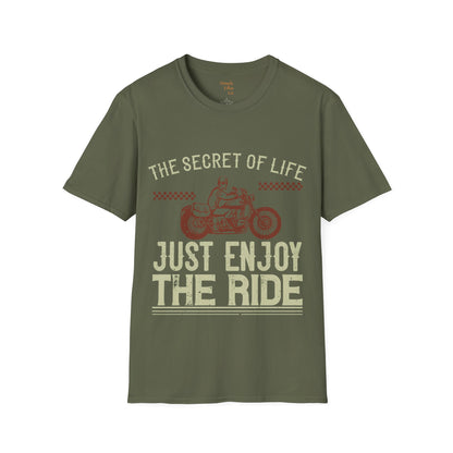 Just Enjoy the Ride - Men's Softstyle T-Shirt