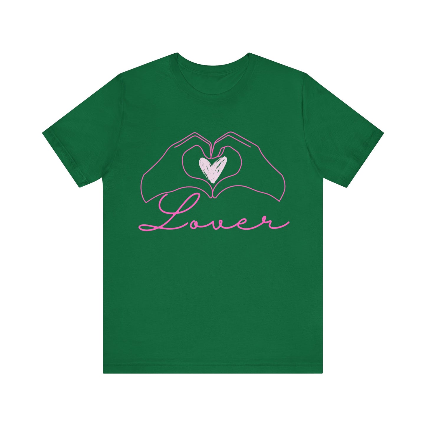 Heart Hands Lover - Unisex Jersey Short Sleeve Tee