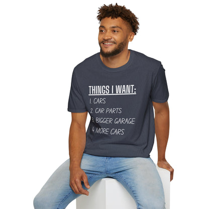 Things I Want - Men's Softstyle T-Shirt