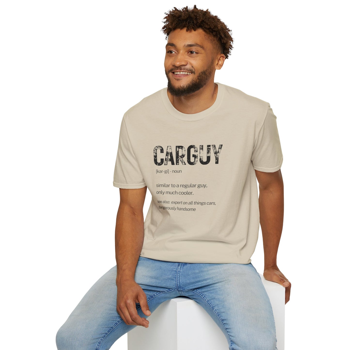 CarGuy Definition - Men's Softstyle T-Shirt