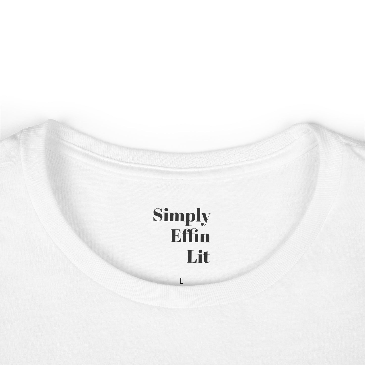 Simply Effin Lit Logo Tee - Women's Softstyle