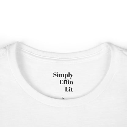 Simply Effin Lit Logo Tee - Women's Softstyle