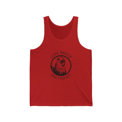 Cluck Around and Find Out - Unisex Jersey Tank