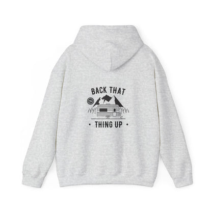 Back That Thing Up Camper - Unisex Heavy Blend™ Hooded Sweatshirt
