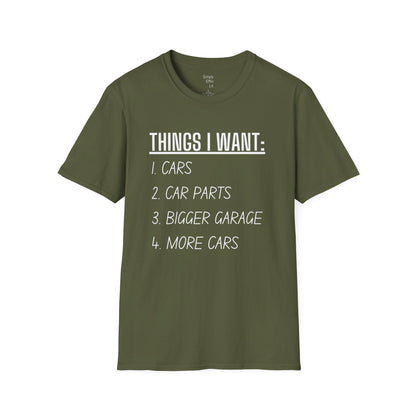 Things I Want - Men's Softstyle T-Shirt