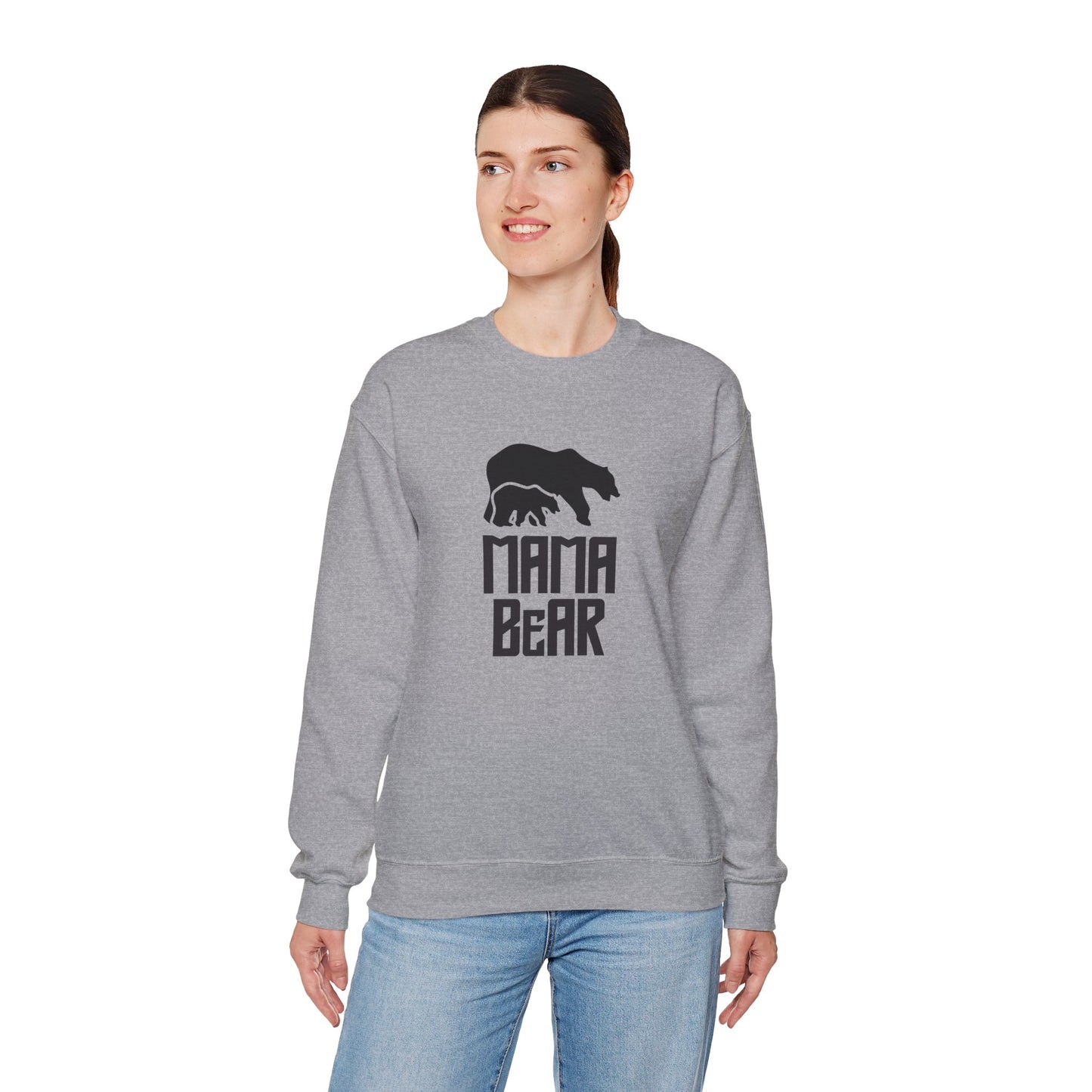 Mama Bear - Women's Heavy Blend™ Crewneck Sweatshirt