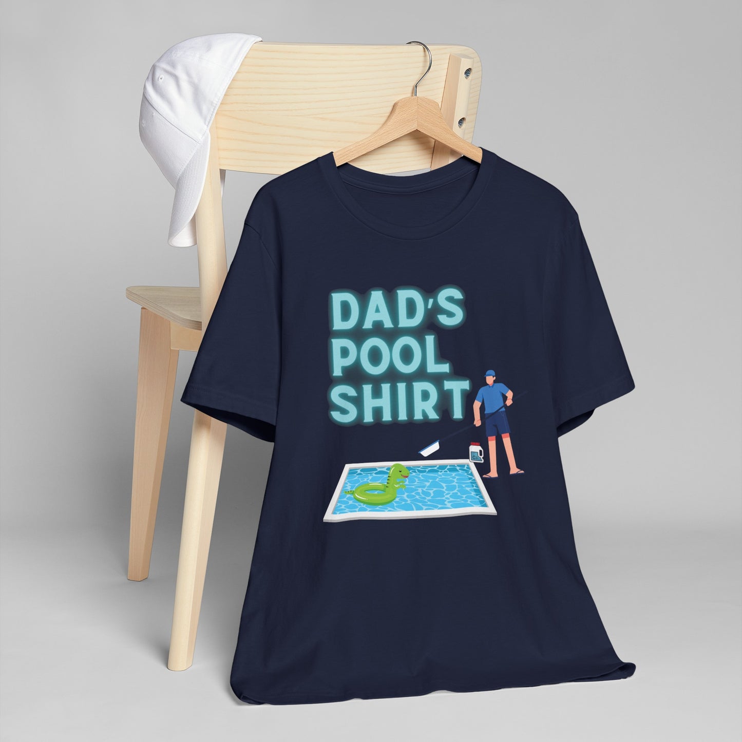 Dad's Pool Shirt - Jersey T-Shirt