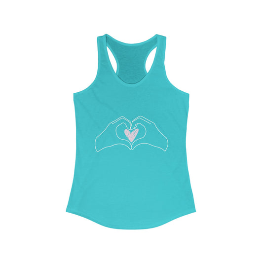 Heart Hands - Women's Ideal Racerback Tank