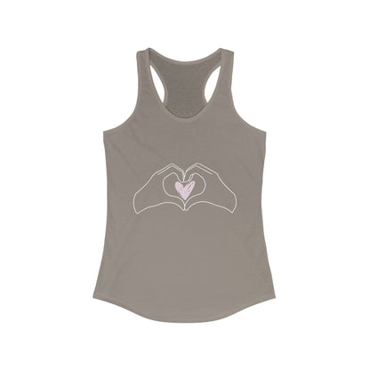 Heart Hands - Women's Ideal Racerback Tank