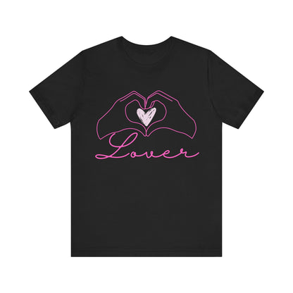 Heart Hands Lover - Unisex Jersey Short Sleeve Tee