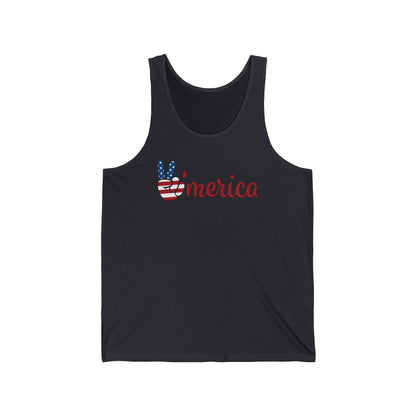 'merica - Unisex Jersey Tank