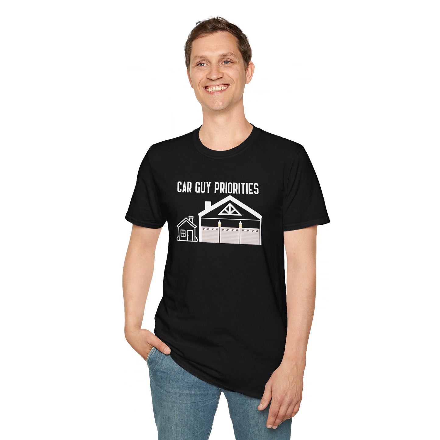 Car Guy Priorities - Men's Softstyle T-Shirt