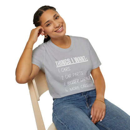 Things I Want - Men's Softstyle T-Shirt
