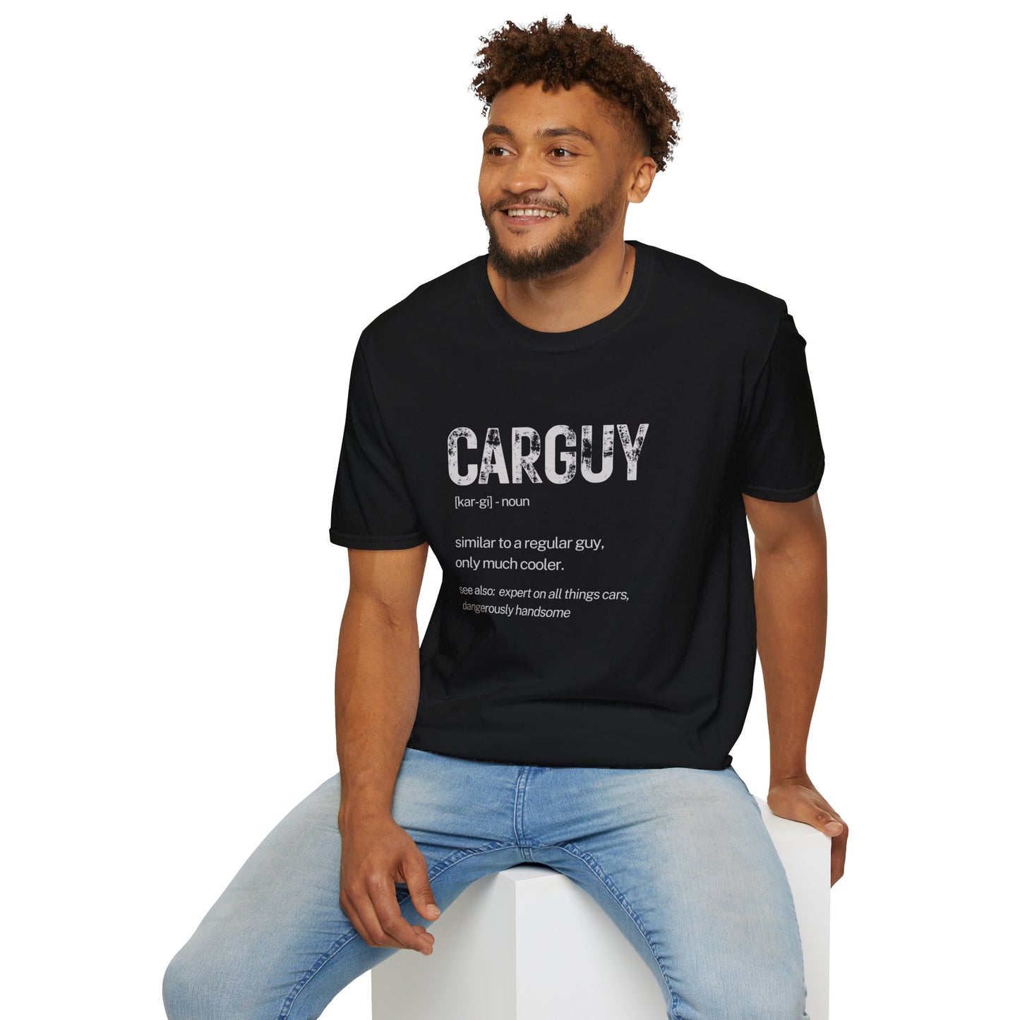 CarGuy Definition - Men's Softstyle T-Shirt