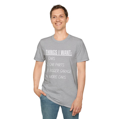 Things I Want - Men's Softstyle T-Shirt