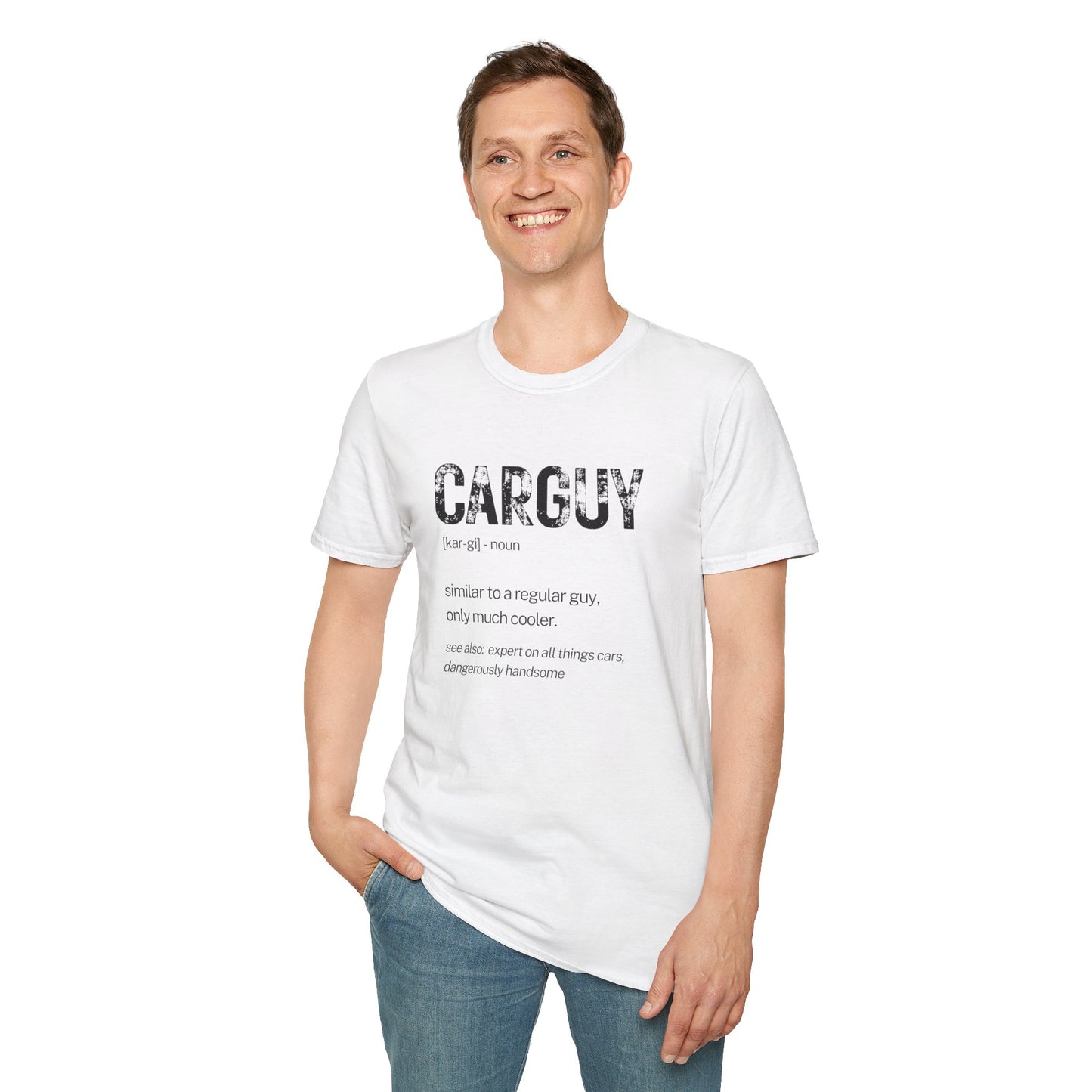CarGuy Definition - Men's Softstyle T-Shirt