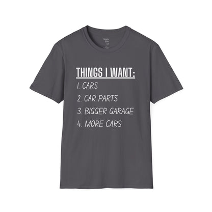 Things I Want - Men's Softstyle T-Shirt