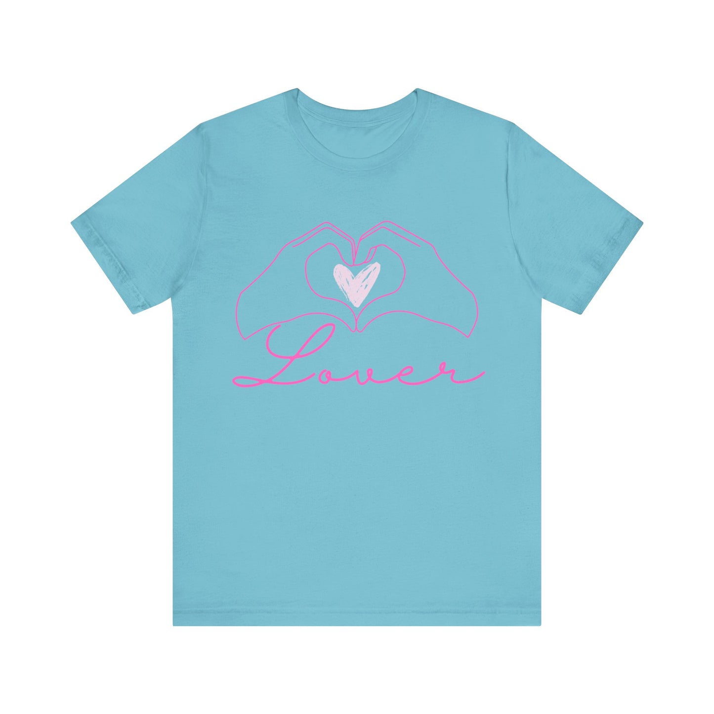 Heart Hands Lover - Unisex Jersey Short Sleeve Tee