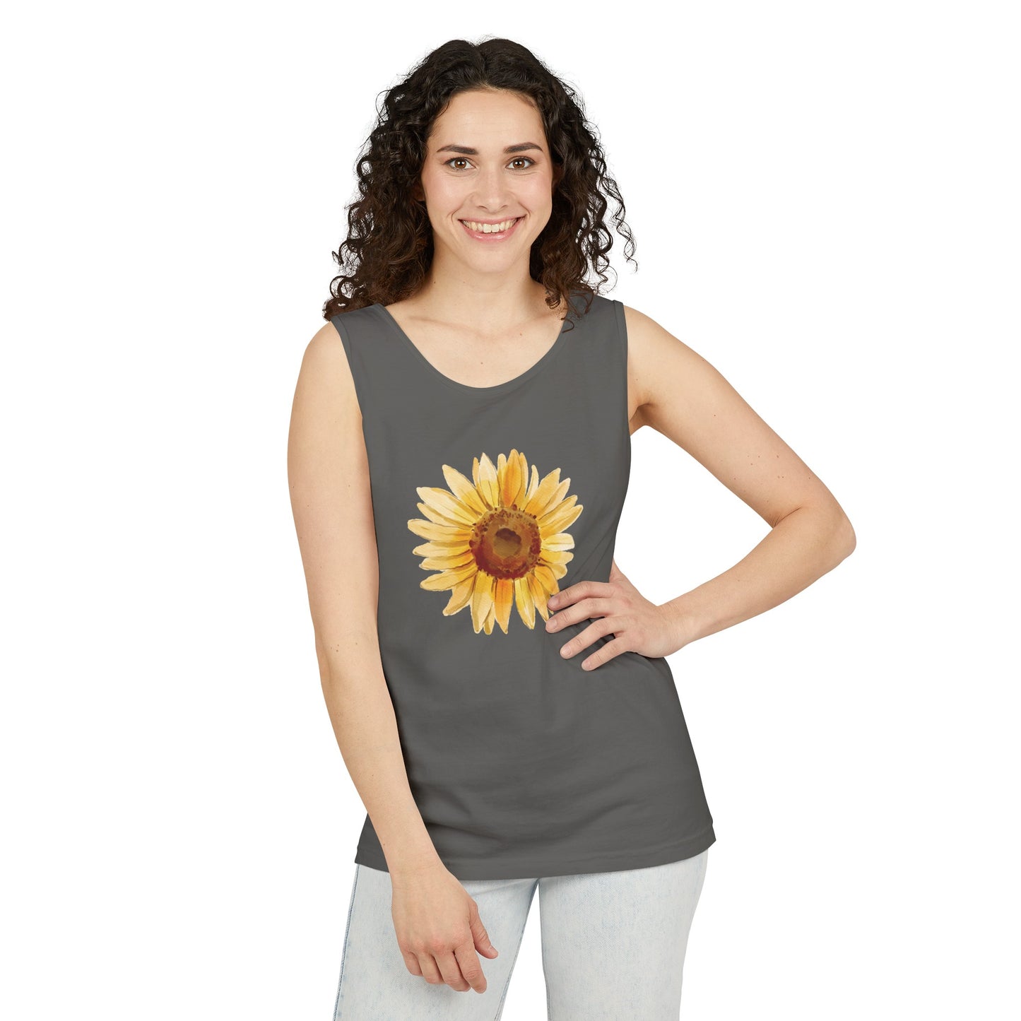 Sunflower Women's Garment-Dyed Tank Top