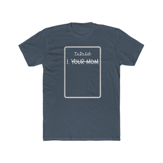 To Do List - Men's Cotton Crew Tee