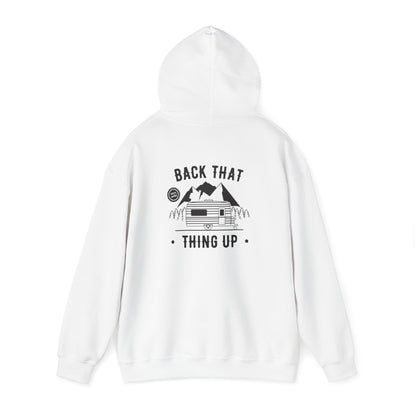 Back That Thing Up Camper - Unisex Heavy Blend™ Hooded Sweatshirt