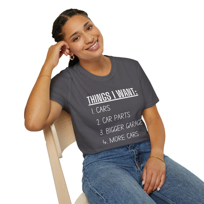 Things I Want - Men's Softstyle T-Shirt